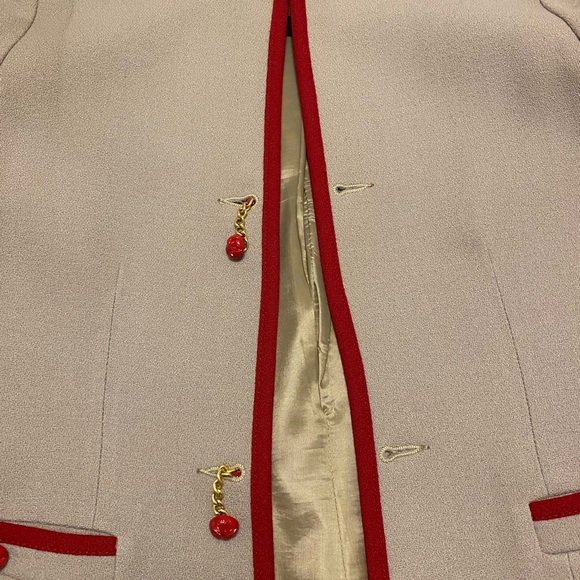 Vintage Devon Hall Classic Jacket 100% Wool Size 8 - Picture 4 of 9